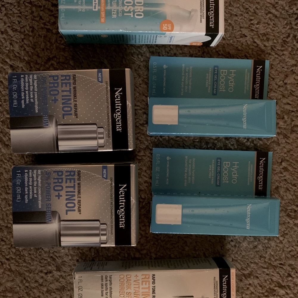 6 items from neutrogena